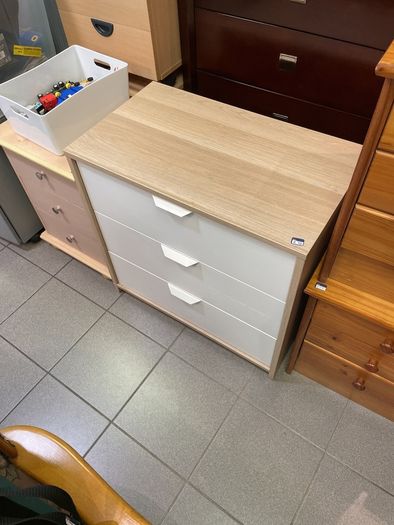 White dresser