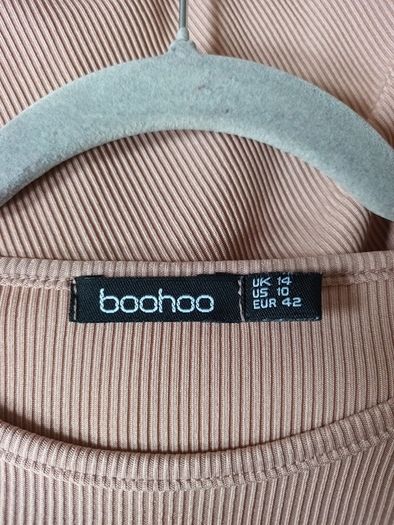 Boohoo Rib Style Dress. S.14.