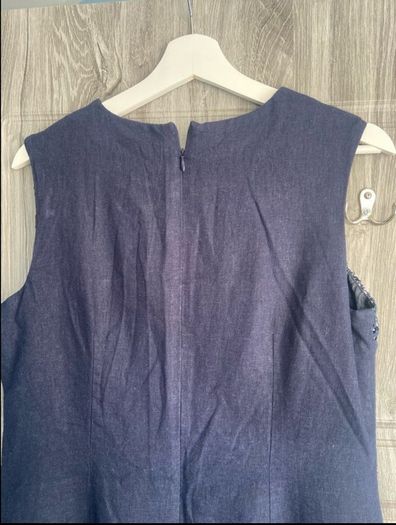 Navy Dress UK 14