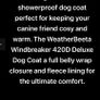 New Weather Beeta Dog Coat Image 6