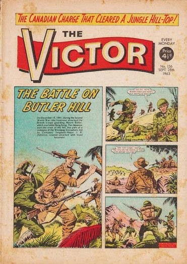 Victor #136 Sept 28th 1963 Dc Thomson Comic