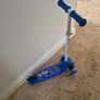 Blue light up 3 wheel scooter Image 3
