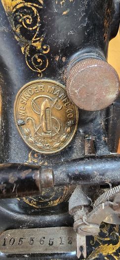 Singer antique sewing machine