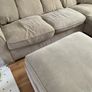 Corner sofa with footstool Image 4