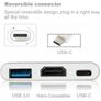 3 Port USB C Hub HDMI USB 3.0 Charging Adapter Image 3