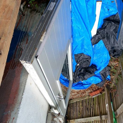 Composite steel reinforced Front Door