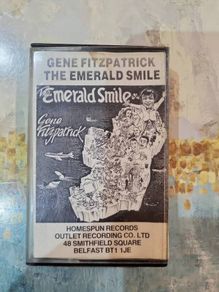 Gene Fitzpatrick The Emerald Smile Cassette 1984 Homespun Records Belfast