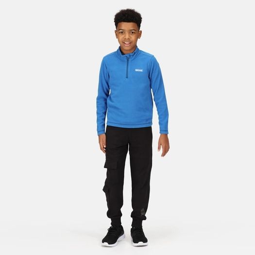 Regatta Great Outdoors Kids' Hot Shot II Half Zip Fleece Oxford Blue Age 7/8 years