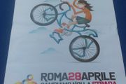 Poster For Cycling Event In Rome Italy