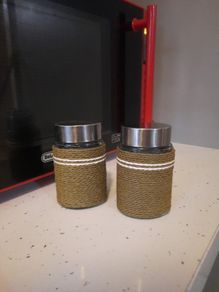 vintage glass jars