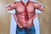 Sexy man handling Faux Real T shirt XL costume adult Halloween
