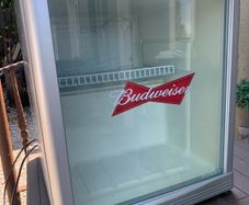 Drinks Fridge Husky Budweiser