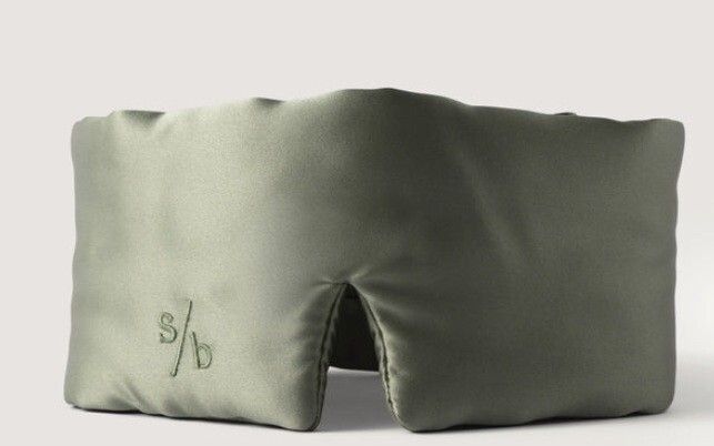 Sweet Bee Organics sleep mask, sage green, new in box