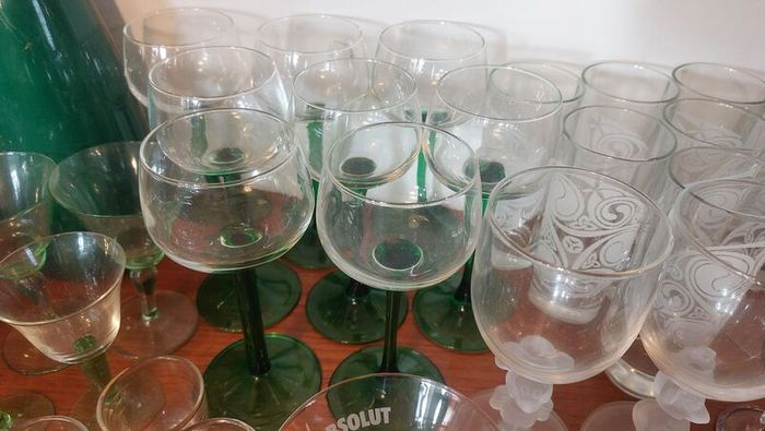Fair Warning! Contents of my Glassware Cabinet are Being Photographed and Will be For Sale Shortly!!
