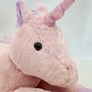 Pink unicorn mascot, 120 cm Image 2