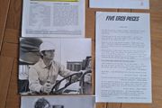 1970 Five Easy Pieces Pressbook Press Kit Photos Jack Nicholson