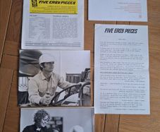 1970 Five Easy Pieces Pressbook Press Kit Photos Jack Nicholson