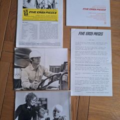 1970 Five Easy Pieces Pressbook Press Kit Photos Jack Nicholson