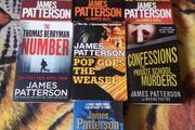 James Patterson Books  Any 5 (free Registered Post)