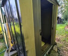 Metal shed storage