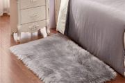 Grey Rug Living Room, Ultra Soft Bedroom Rugs Area Rugs for Living Room Floor Carpet, Luxury Fluffy Shag Lounge Rug Ideal for Bedroom, Nursery, Kids Baby Room MULTIPLE COLOURS, SIZES (FREE POSTAGE)