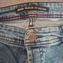 Diesel D.N.A. Men's Slim Straight Jeans 34x32 S/S 2022 Release Light Blue Wash Image 3