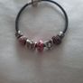 vintage sterling silver chamilia charm bracelet Image 2