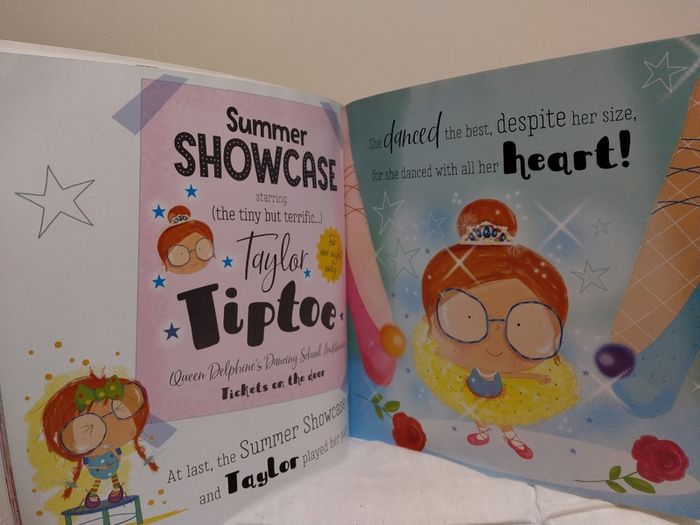 Taylor Tiptoe Story Book