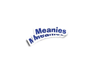 Meanies Logo Glossy Stickers 2-Pack