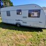 Fleetwood 6 berth caravan with fixed bunk beds Image 3