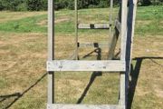 Wooden monkey bars