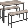 Dining table with 2 benches  FREE DELIVERY Image 6