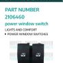 Renault Trafic Electric Window Switch Image 5