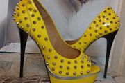 Yellow Kurt Geiger High Heels Size 7