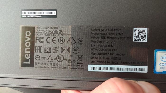 Lenovo Windows 11 pro tablet