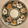 Vintage C. Mallorca Felanitx Spanish Pottery Wall Hanging 8" Plate / Decorative Floral Platter Image 8