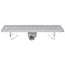 Linear Shower Drain 2 pcs Bubble 830x140 mm Stainless Steel Image 3