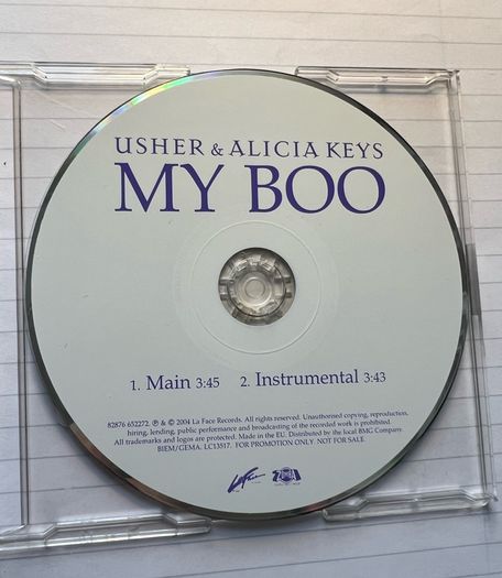 Usher And Alicia Keys - My Boo  Ep Cd