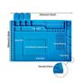 Phone Repair Magnetic Heat Resistant Silicone Working Mat Anti Static S160 Image 8