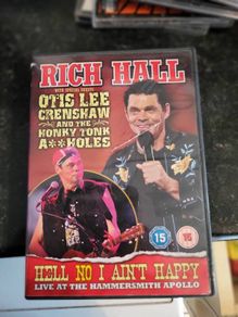 Rich Hall. hell no i aint happy dvd