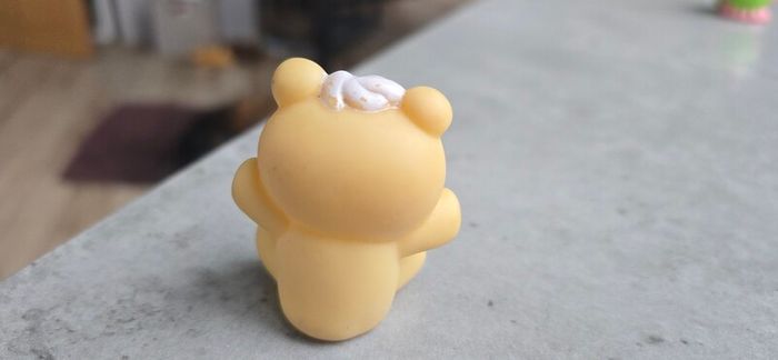 Vintage Pet Jelly Bear Strawberry Shortcake Pet of Butter Cookie Doll same era as MLP G1 My Little Pony