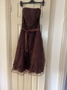 Vintage brown bodice Dress
