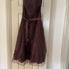 Vintage brown bodice Dress