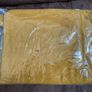 Les Pensionnaires Saffron Yellow Cotton Canvas Toiletry Bag Image 9