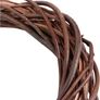 Natural Willow Twig Wreath with a Diameter of 25 cm, Braided Wreath Making Base for Door Wreath and Home Decoration Image 3