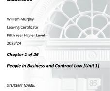 Leaving Cert Business Institute Notes