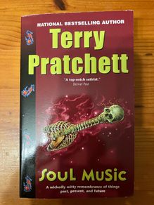 Fantasy book:'Soul Music' by Terry Pratchett