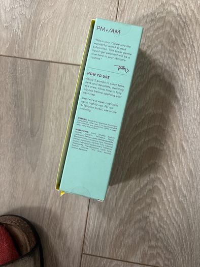 Trinny London new in box Pha Exfoliant