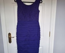 Coast purple dress