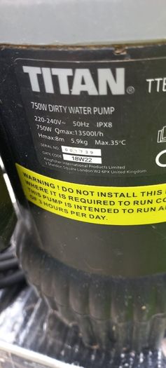 Titan Water Pump